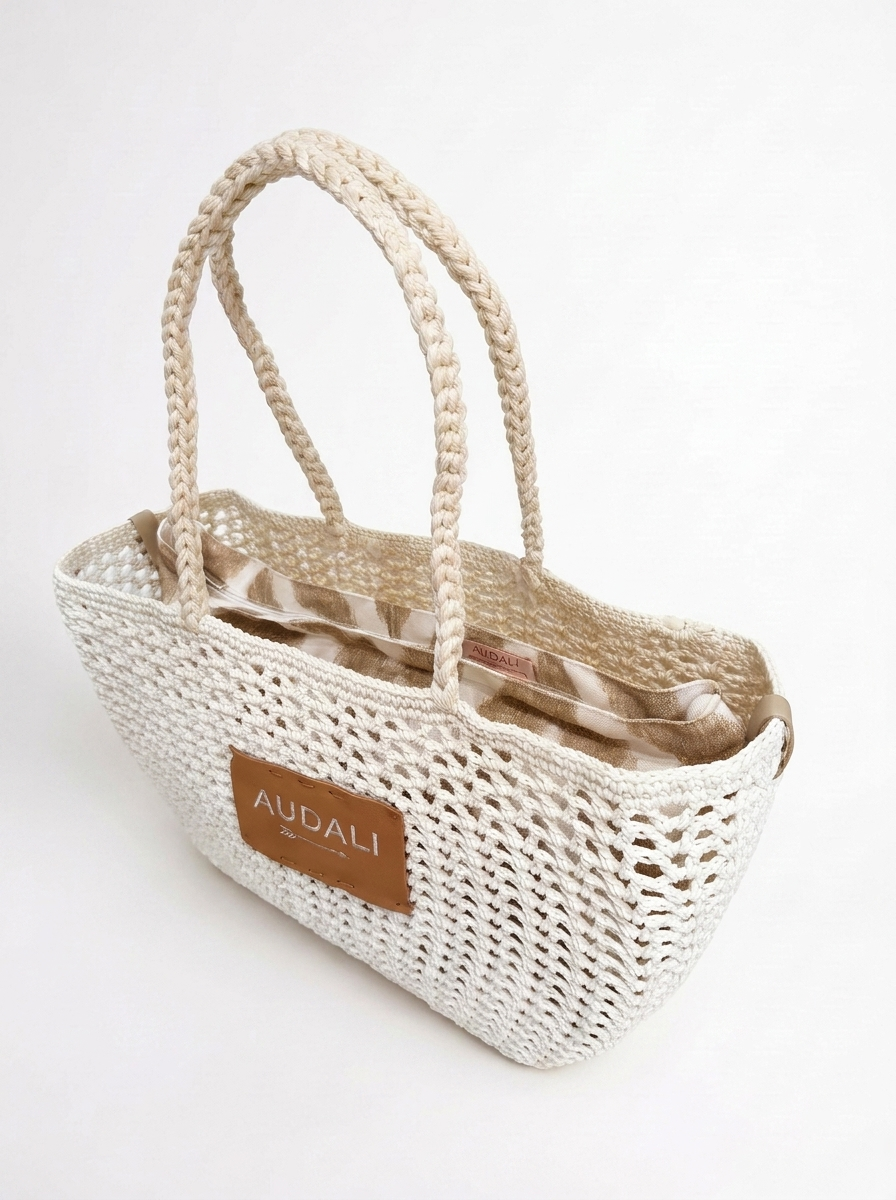 Bolso Crochet Blanco