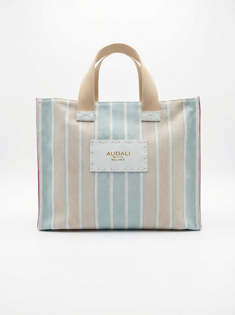 Bolso Tote Bag Grande Tela Plots