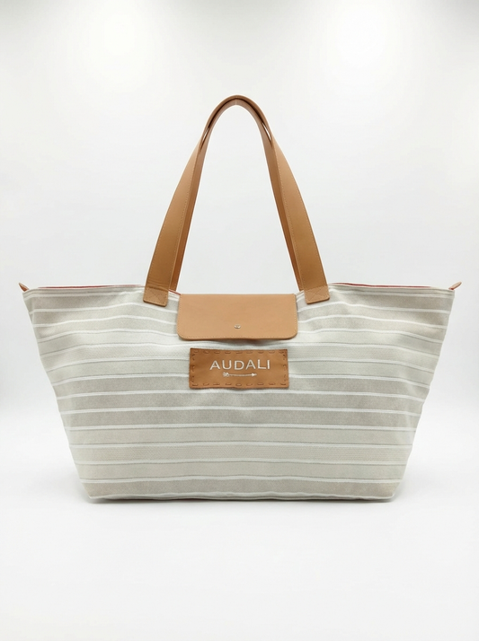 Bolso Plegable XL Tela Plots - Audali
