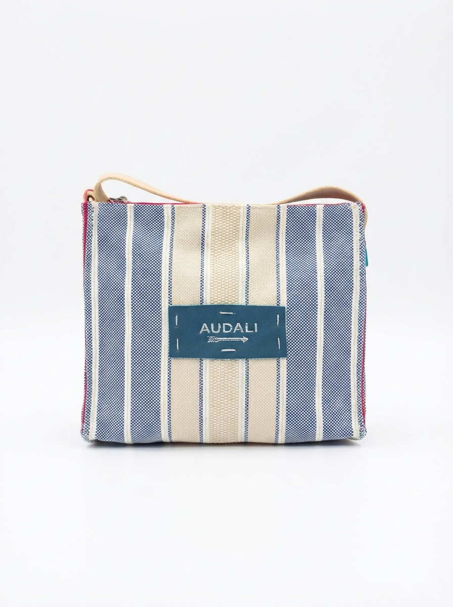 Bolso Tote Bag Mini Tela Plots - Audali