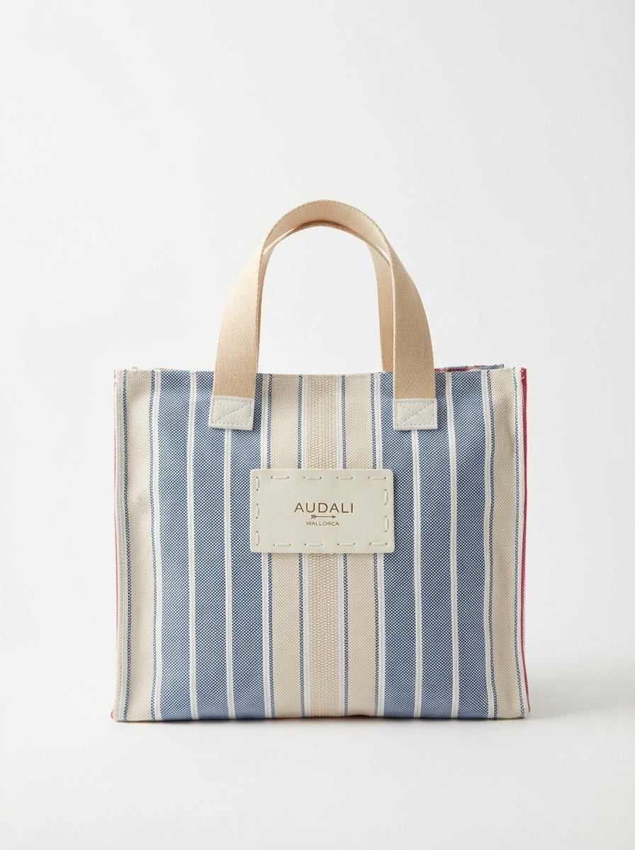 Bolso Tote Bag Grande Tela Plots