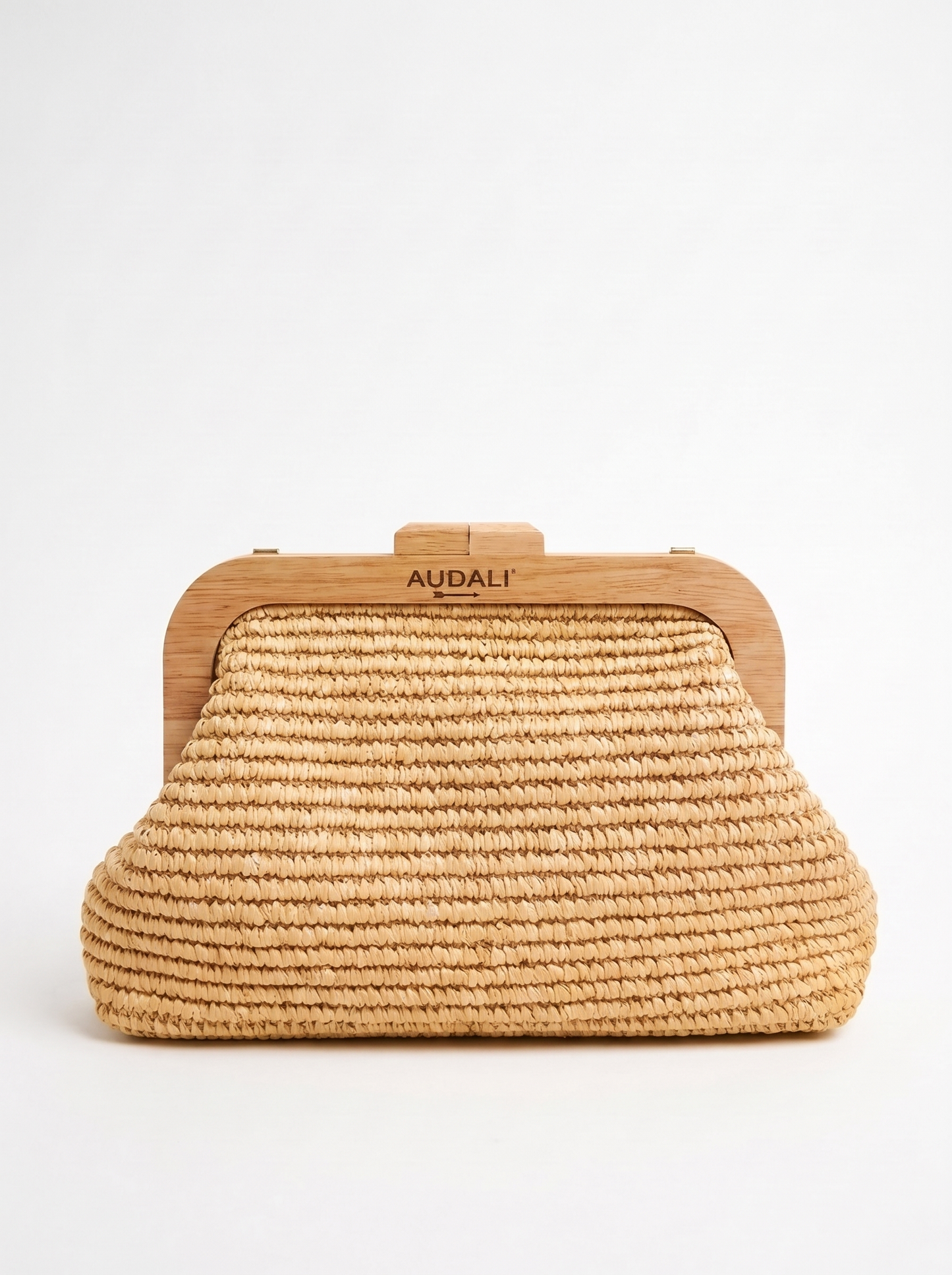 Bolso de Mano Rafia Natural