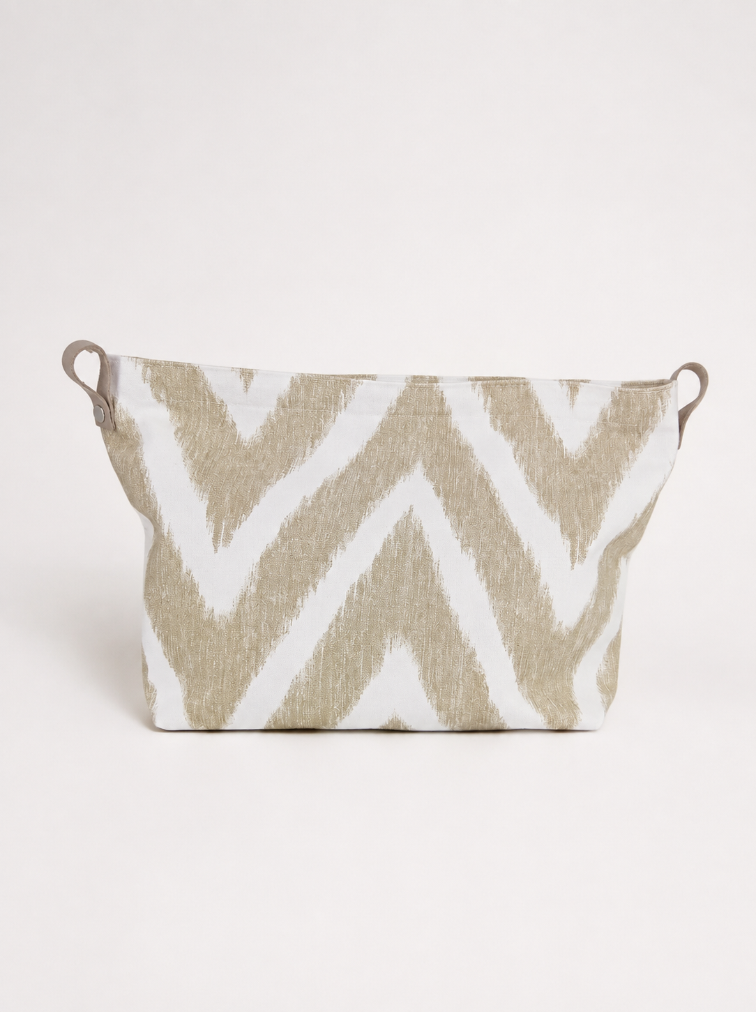 Bolso cuadrado blanco de croché con neceser - Audali